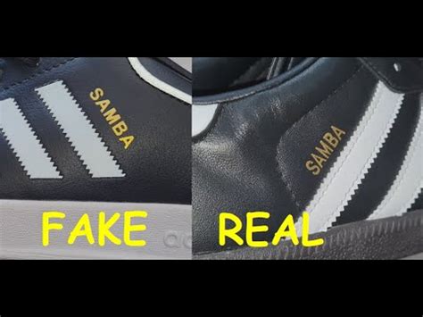 adidas samba fake vs original|how to legit check samba.